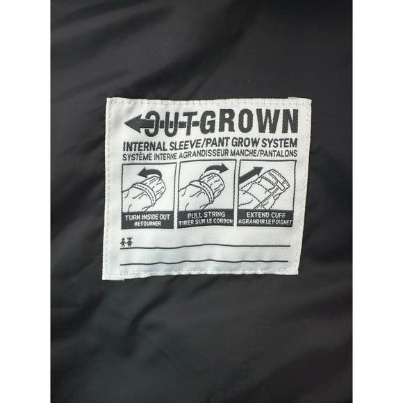 Columbia Boys Green Geometric Omni Tech Interchange Jacket Shell XB7029 L 14/16 - Picture 7 of 15